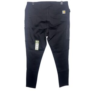 Carhartt Force Utility Leggings Wm Med Black Pockets Workwear BN3609-W